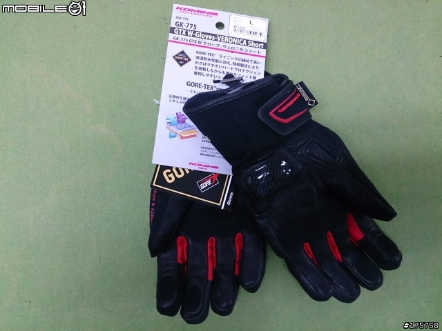 [開箱]有防護效果的冬季手套 KOMINE GK-766 GK-775