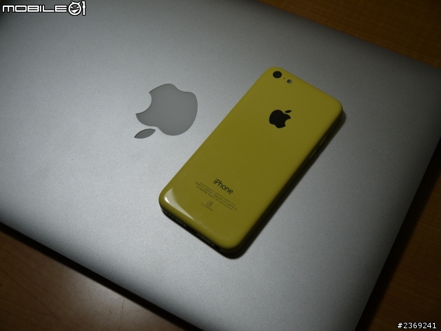 『開箱』iPhone5c 香蕉黃 I'm back