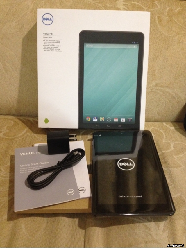 DELL Venue 8 Android  8"平板  簡單開箱