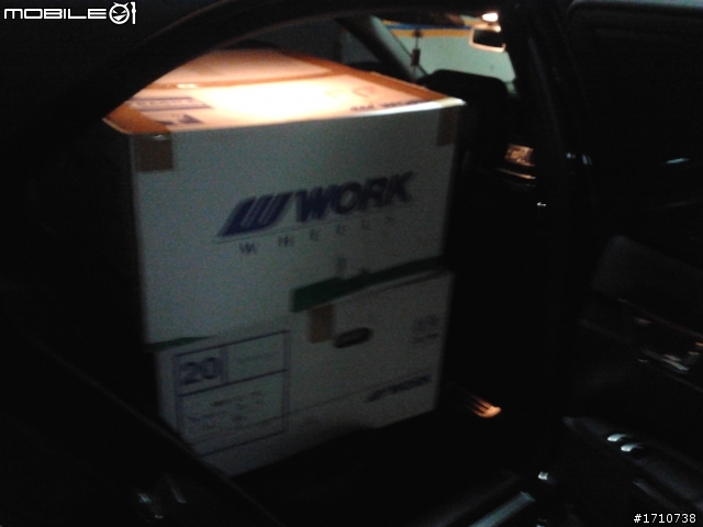 20吋Work Equip E05 3片式鍛造鋁圈開箱