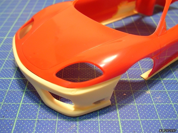 【模型製作分享】Ferrari 360 Challenge Stradale
