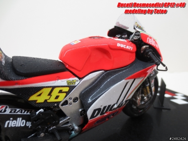 [作品分享]★Ducati  GP12 #46 ★2012 Lemans 雨戰