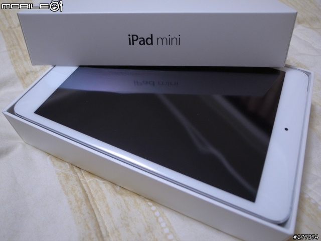 官網iPad mini Retina 128GB Silver 到貨(內含開箱照)