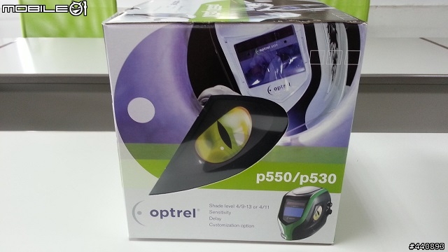 [ 另類開箱 ]變色龍~Optrel瑞士焊接防護面具-P550