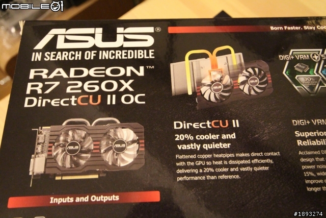 [開箱] AMD HD7790 轉生優化 ASUS- R7260X-DC2OC-2GD5 再登場