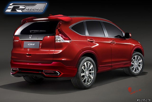 CR-V 4 RF-Design版空力套件設計