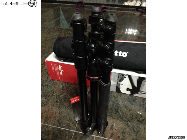 [開箱]Manfrotto befree腳架 & National Geographic 國家地理包 & 保溫杯 聖誕套組敗入