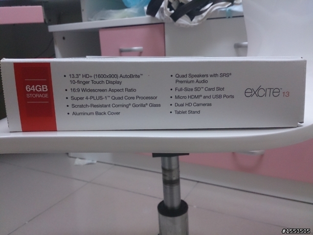 13.3吋●TOSHIBA Excite 13 AT335 ● 看漫畫影片超好用