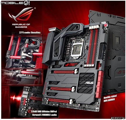 [開箱] 穿上盔甲的 ROG - MAXIMUS VI FORMULA  重裝登場