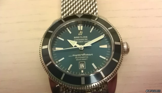 再來一隻百年靈Superocean Héritage 46mm藍水鬼