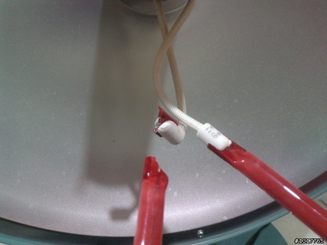 鹵素電熱扇更換曬不黑碳素燈管 DIY!