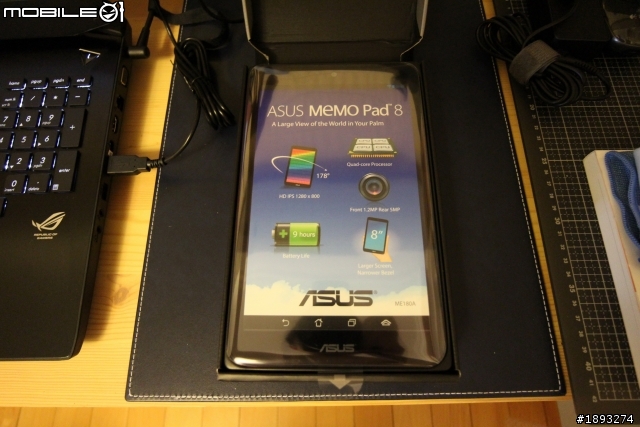 [開箱] 聖誕禮新選擇：ASUS 華碩 MeMO Pad 8 粉紅色