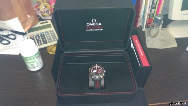 OMEGA  Seamaster  Diver ETNZ Limited Edition  之不專業 開箱  祝福錶友同好 2014新年快樂!!