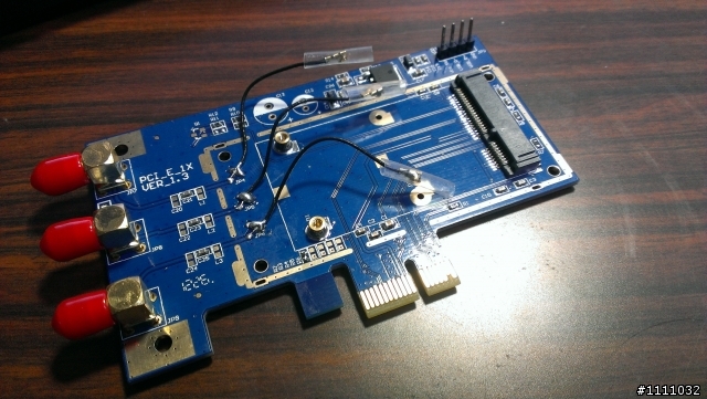 [分享] mini PCi-E 無線網卡使用在PC上之測試