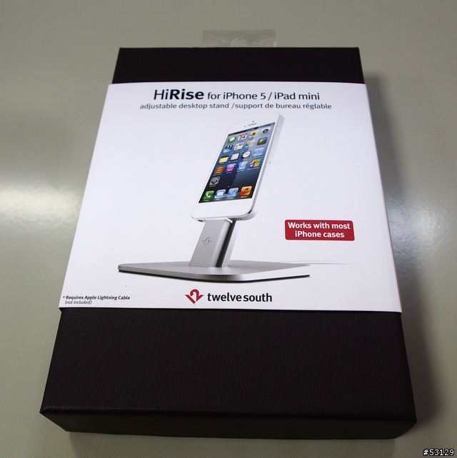 [分享] iPhone 5/5s & iPad mini HiRise 電源dock