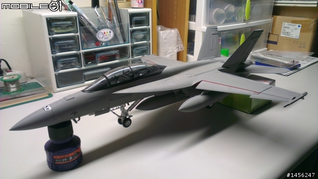 1/32 Trumpeter F-18F 超級大黃蜂照片分享