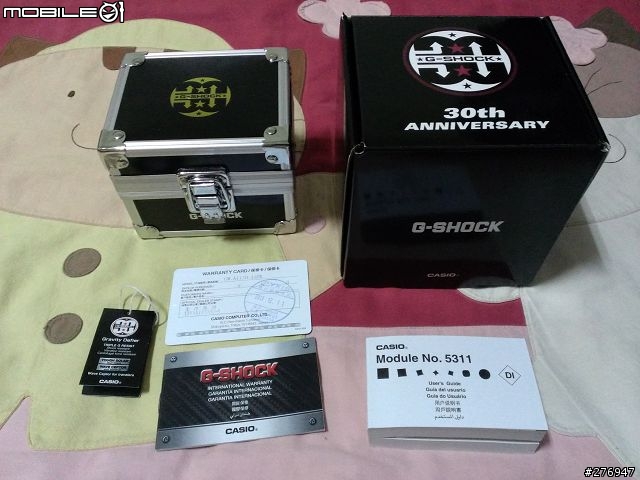 首發 CASIO G-SHOCK 30th Anniversary Thirty Stars Limited Edition GW-A1130-1ADR 開箱文