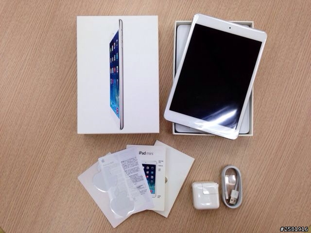 「台灣」用 iphone 開箱 ipad mini retina