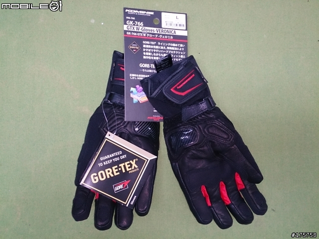 [開箱]有防護效果的冬季手套 KOMINE GK-766 GK-775