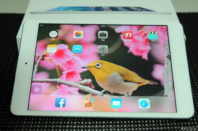iPad mini Retina  開箱+EIZO顏色比較