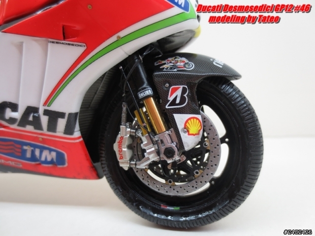 [作品分享]★Ducati  GP12 #46 ★2012 Lemans 雨戰