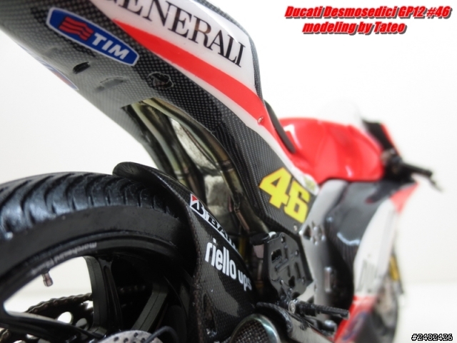 [作品分享]★Ducati  GP12 #46 ★2012 Lemans 雨戰