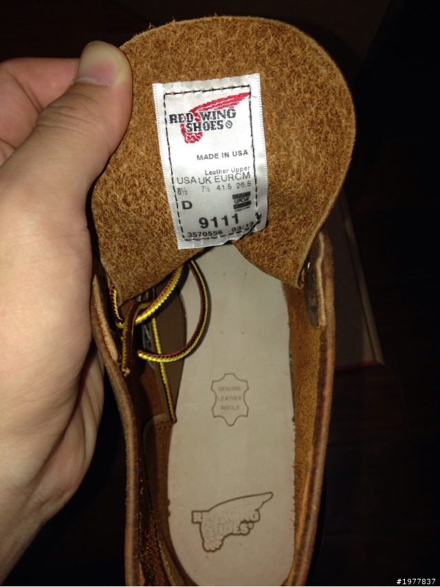 【開箱】垂涎已久但了無新意的red wing 9111