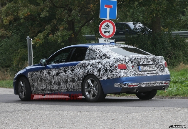 2015 BMW 4 Series Gran Coupe M Sport Spy Shots Photos