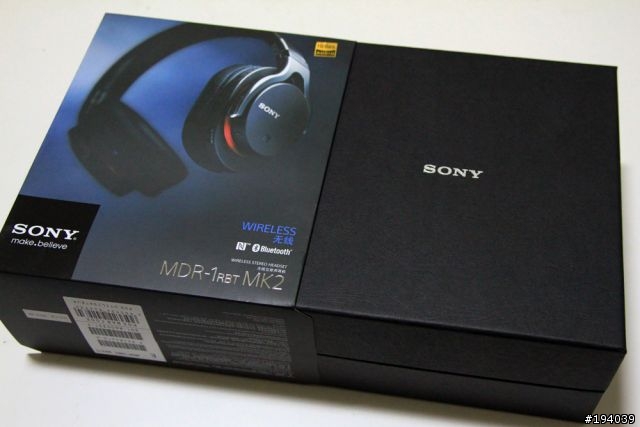 [開箱] SONY MDR-1RBTMK2  藍牙耳機