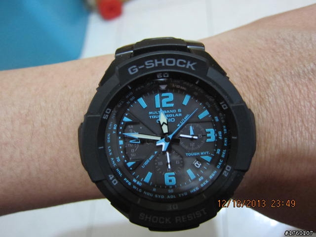 [開箱]CASIO G-SHOCK 太陽能電波飛行錶 GW-3000BD 開箱