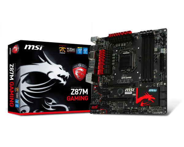 [開箱] 微星mATX小板 Gaming 電競新兵 Z87M GAMING 初登場