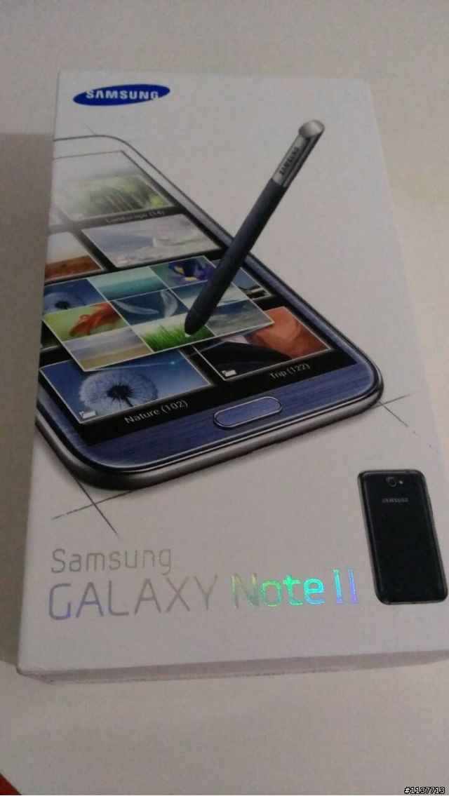 Note 2 遲來藍色簡單開箱