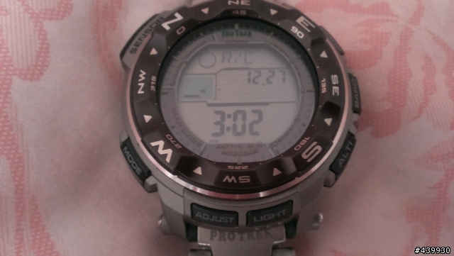 CASIO PROTREK PRW-2500T-7 太陽能電波錶開箱分享