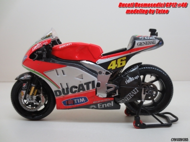 [作品分享]★Ducati  GP12 #46 ★2012 Lemans 雨戰
