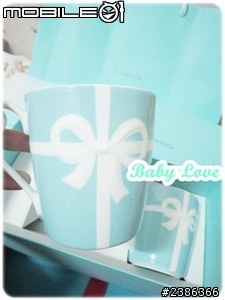 我的聖誕杯 ♥Tiffany & Co. 蝴蝶結的小杯子