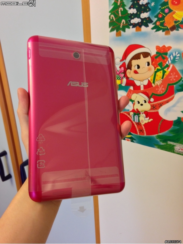 [開箱] 聖誕禮新選擇：ASUS 華碩 MeMO Pad 8 粉紅色