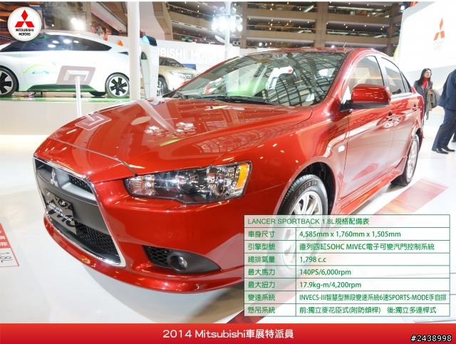 特派員在寒風中挺進2014 Mitsubishi車展的第一手報導