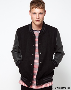 [開箱]第一次購買asos就上手的Barneys Originals Bomber Jacket