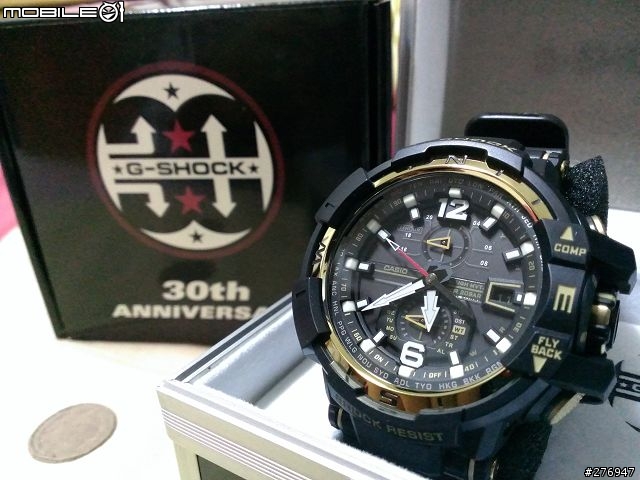 首發 CASIO G-SHOCK 30th Anniversary Thirty Stars Limited Edition GW-A1130-1ADR 開箱文