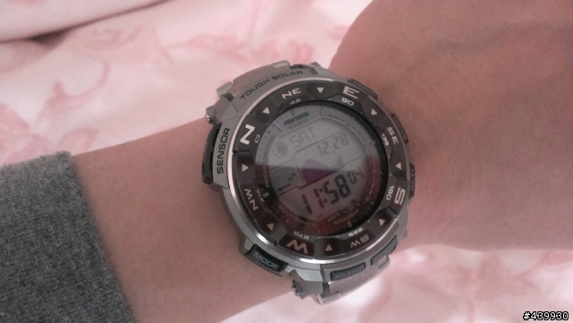 CASIO PROTREK PRW-2500T-7 太陽能電波錶開箱分享
