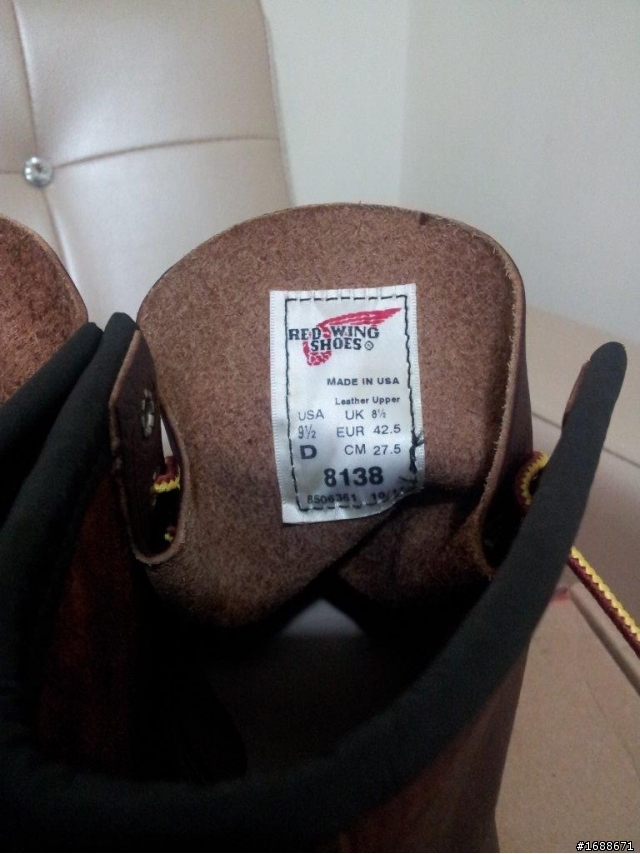 Red wing 8138開箱啦!!