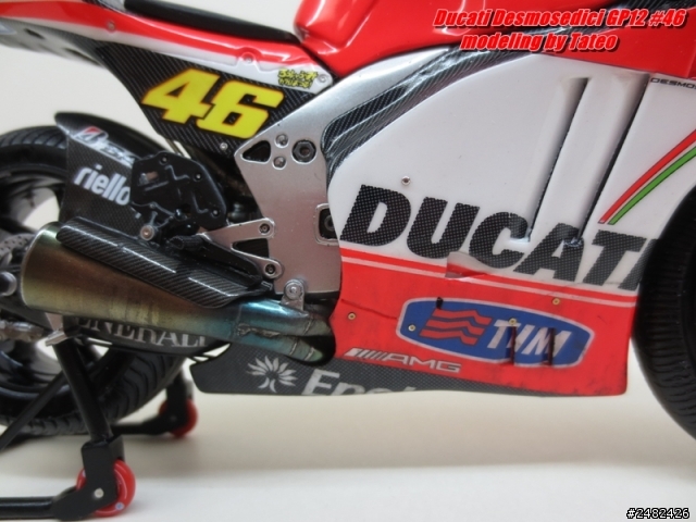 [作品分享]★Ducati  GP12 #46 ★2012 Lemans 雨戰