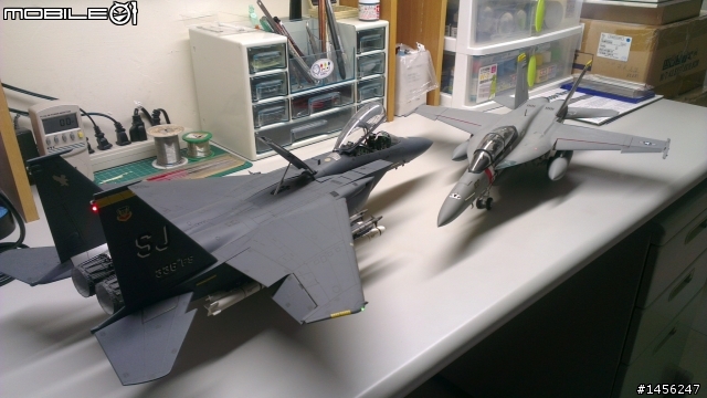 1/32 Trumpeter F-18F 超級大黃蜂照片分享