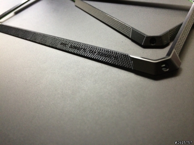 [開箱] Razer iphone 5 protection frame 與香檳金的邂逅