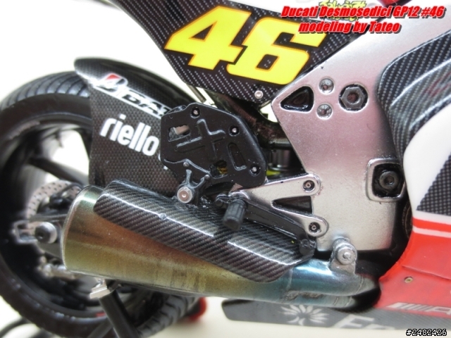 [作品分享]★Ducati  GP12 #46 ★2012 Lemans 雨戰