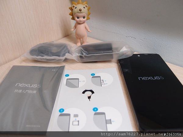 [開箱文] LG Google Nexus 5(白)(16GB) Google原生巧克力(Kitkat)