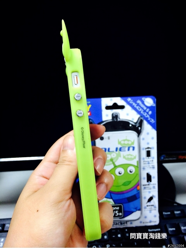 【分享】正版日本迪士尼三眼怪iPhone5/5s 手機保護框殼
