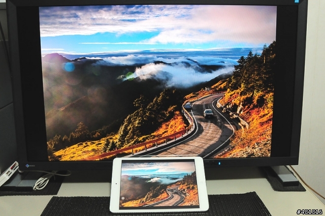 iPad mini Retina  開箱+EIZO顏色比較