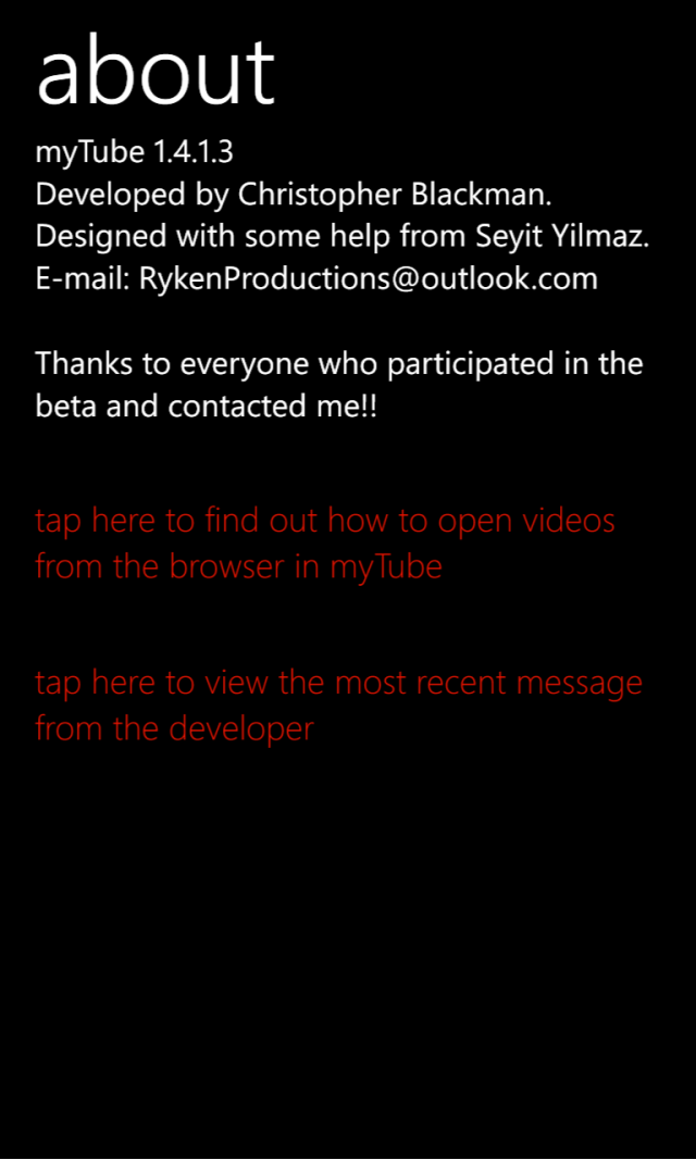 [App] myTube支援將Youtube影片直接從IE呼叫APP打開