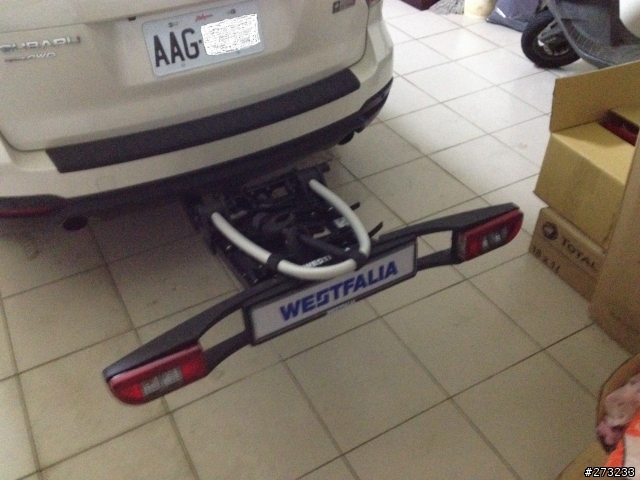 [開箱]SUBARU四代森林人專屬WESTFALIA拖車球+攜車架